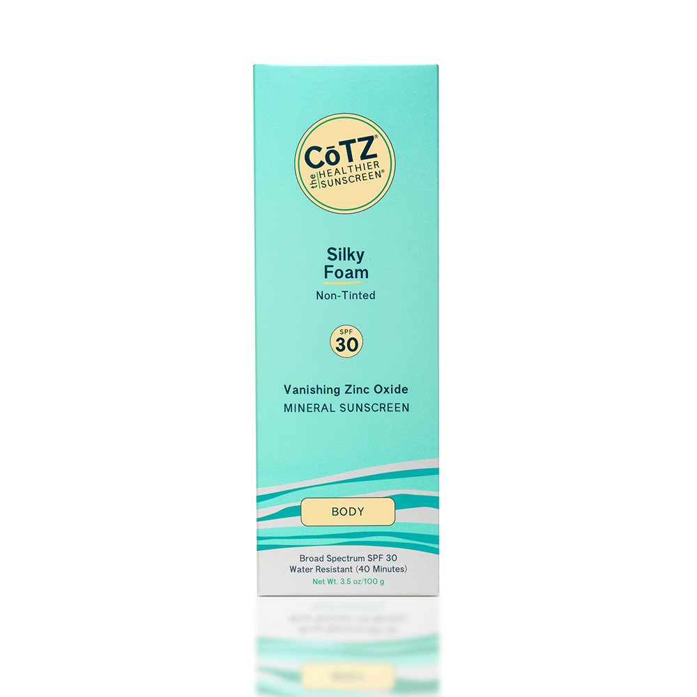cotz silky foam spf 30